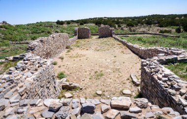 Salinas Pueblo misyonları Ulusal Anıtı Gran Quivira Harabeleri