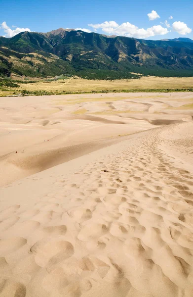 Parque Nacional Das Grandes Dunas Areia — Fotografia de Stock