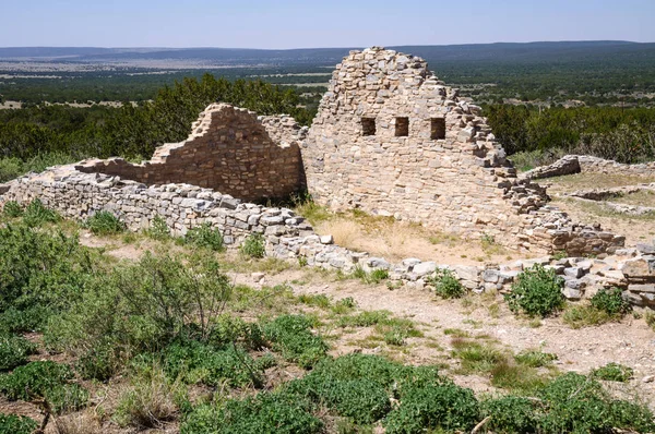 Ruinas Gran Quivira Las Misiones Salinas Pueblo Monumento Nacional — Foto de Stock