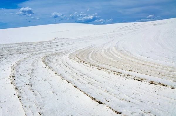 Λευκό Sands Εθνικό Μνημείο — Φωτογραφία Αρχείου