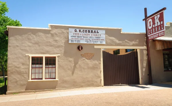 Tombstone Distrito Histórico Arizona — Foto de Stock