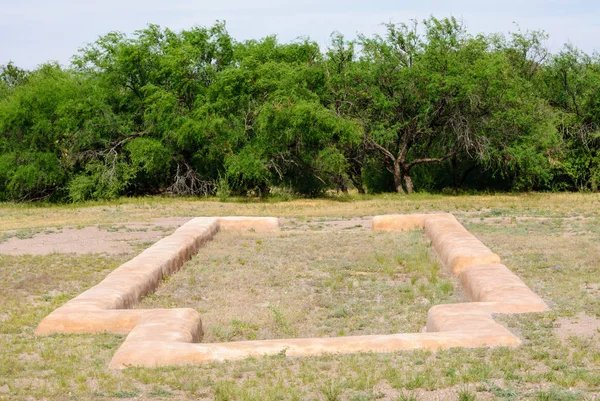 Parque Histórico Nacional Tumaccori Misión Española — Foto de Stock