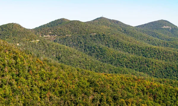 Blue Ridge Parkway Служба Национальных Парков — стоковое фото