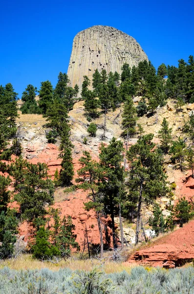 Πύργος Του Διάβολοι Black Hills — Φωτογραφία Αρχείου