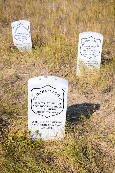 Kleines Großhornschlachtfeld Nationaldenkmal — Stockfoto