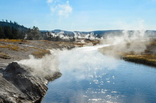 Parco Nazionale Yellowstone Wyoming — Foto Stock