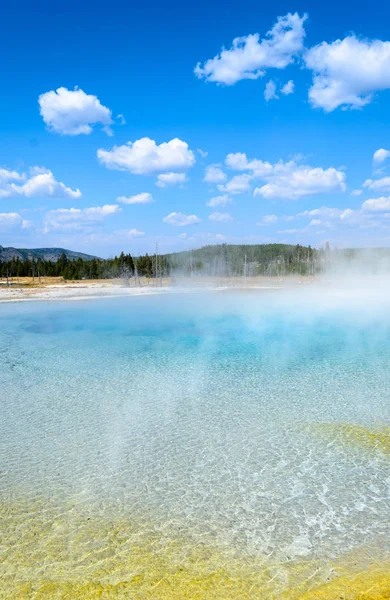 Yellowstone Nationalpark Aufwind — Stockfoto