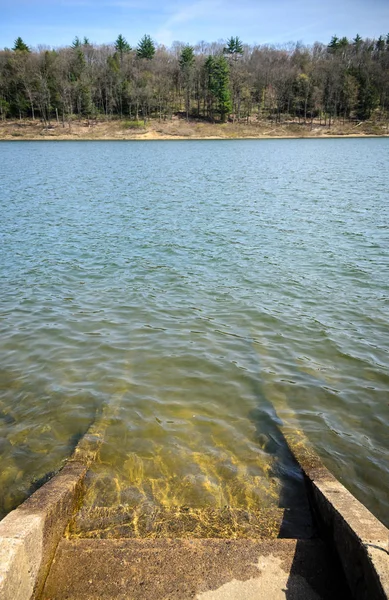 Lago Tionesta Barragem — Fotografia de Stock