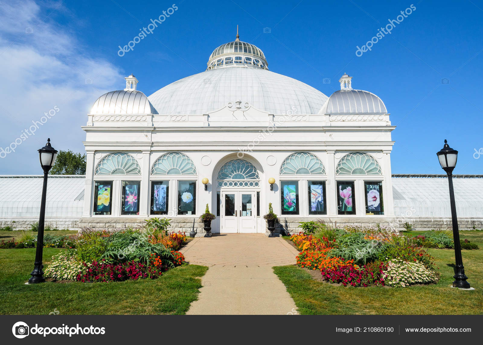Buffalo Erie County Botanical Gardens Stock Photo C Zrfphoto
