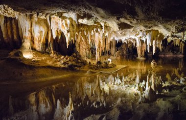 Luray mağaralarda, Virginia mağara