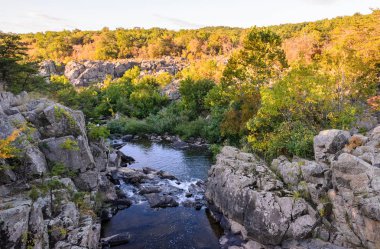 Great Falls Park Potomac Nehri'nin