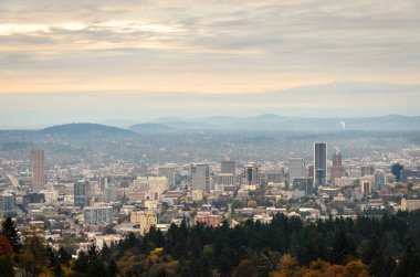 Portland manzarası Overlook görünümü