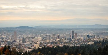 Portland manzarası Overlook görünümü
