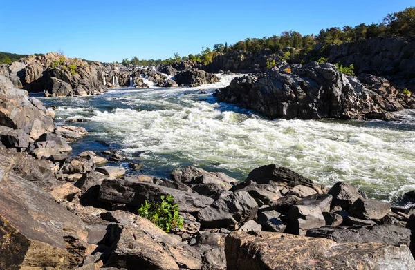 Great Falls Park Van Rivier Potomac — Stockfoto