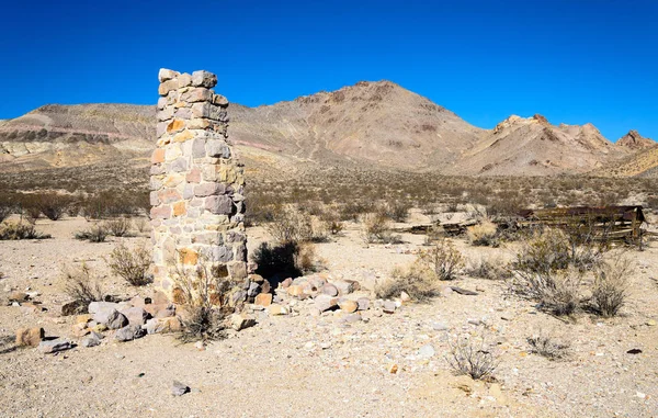 Pueblo Fantasma Riolita Abandonado — Foto de Stock