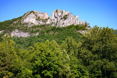 Seneca kayalar, Allegheny Dağları