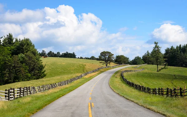 Blue Ridge Parkway Skyline Drive — Stock Photo, Image