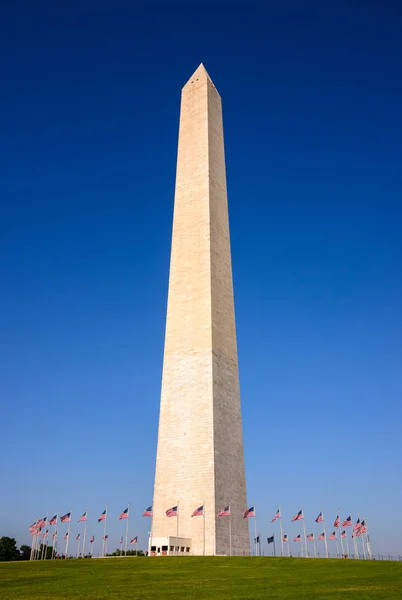 Памятник Вашингтону Округ Колумбия Сша — стоковое фото