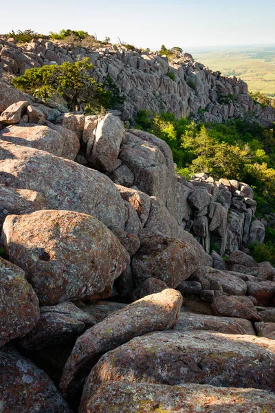 Refugio Nacional Vida Silvestre Las Montañas Wichita — Foto de Stock