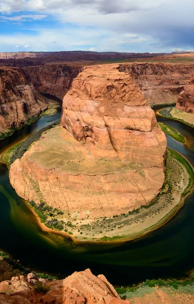 Horseshoe Bend Monument National Des Falaises Vermillion — Photo