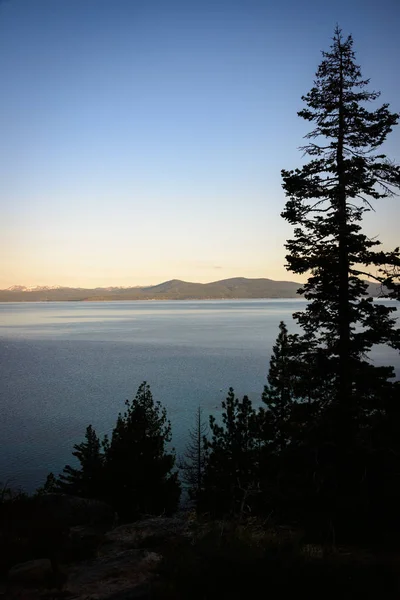 Jezioro Tahoe Sierra Nevada Góry — Zdjęcie stockowe