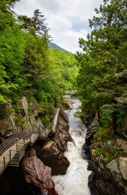 High Falls Gorge, Adirondack dağlar