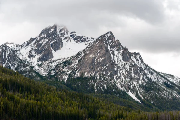 Área Recreación Nacional Las Montañas Sawtooth — Foto de Stock