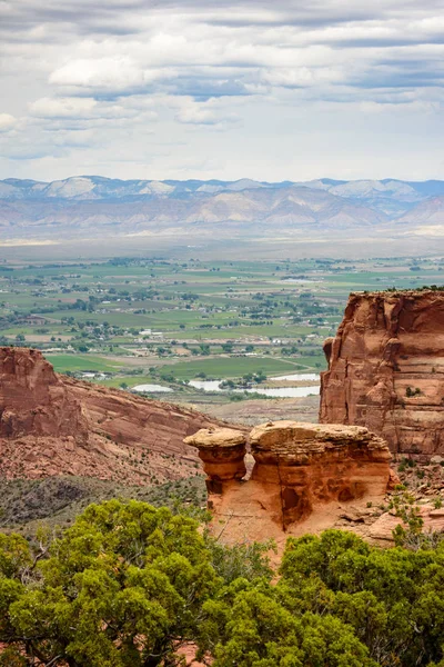 Colorado Nationalmonument Monumentet Canyon — Stockfoto