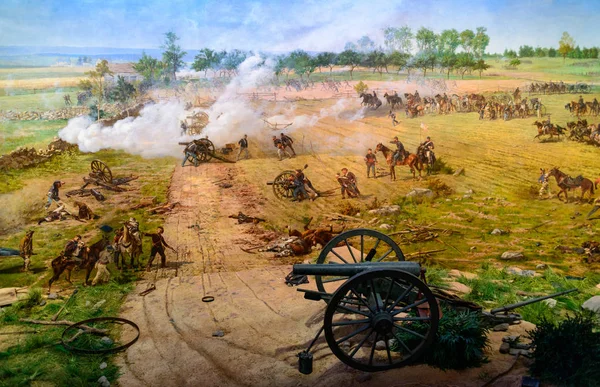 Parco Militare Nazionale Gettysburg — Foto Stock