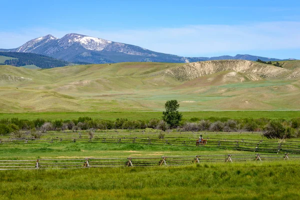 Grant Kohrs Ranch Sito Storico Nazionale — Foto Stock