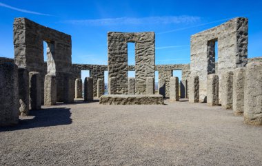 Maryhill Stonehenge, Replica in Washington State clipart