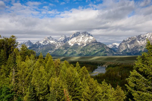 Εθνικό Πάρκο Grand Teton — Φωτογραφία Αρχείου