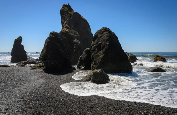 Spiaggia Rubino Nel Parco Nazionale Olimpico — Foto Stock