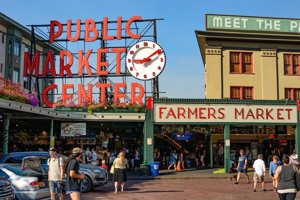 Seattle Pike Place Markt — Stockfoto