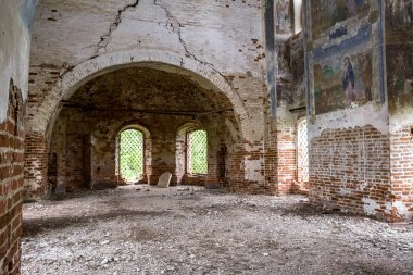 Nicholas Wonderworker'ın kilise, Vladimir Bölgesi, Suzdal İlçesi, Vysheslavskoye Köyü