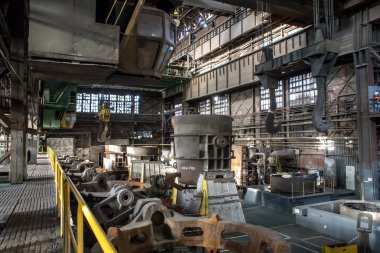 Vyksa çelik Atölyesi ile Rusya'da son açık Ocak fırın