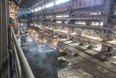 Vyksa çelik Atölyesi ile Rusya'da son açık Ocak fırın