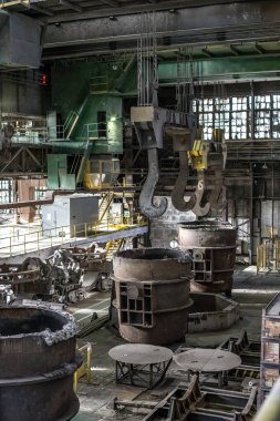 Vyksa çelik Atölyesi ile Rusya'da son açık Ocak fırın