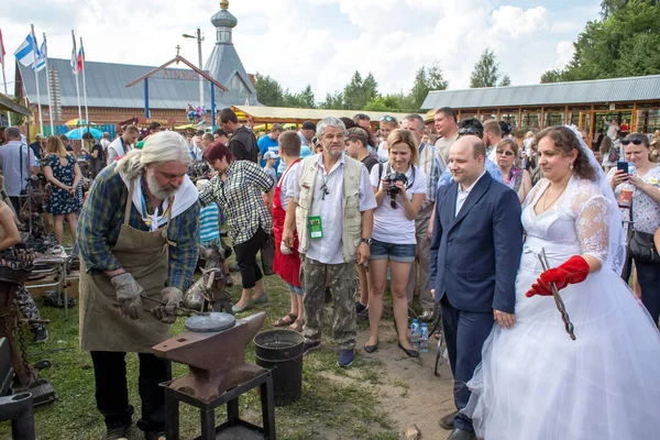 Byvalino Pavlovo Posadsky エリア モスクワ地域 ロシア 2018 フォージ アートの Xiii — ストック写真