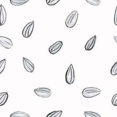 Ayçiçeği tohumları Seamless modeli.