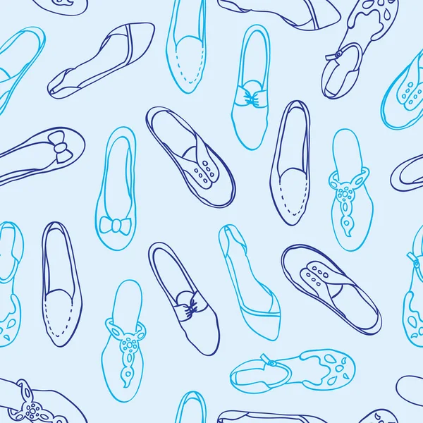 Arka plan üzerinde ayakkabı seamless modeli