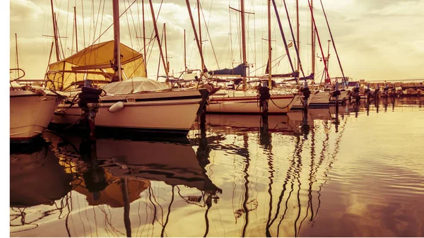 Baile de Akko y Marina Antigua Bahía Árabe — Foto de Stock