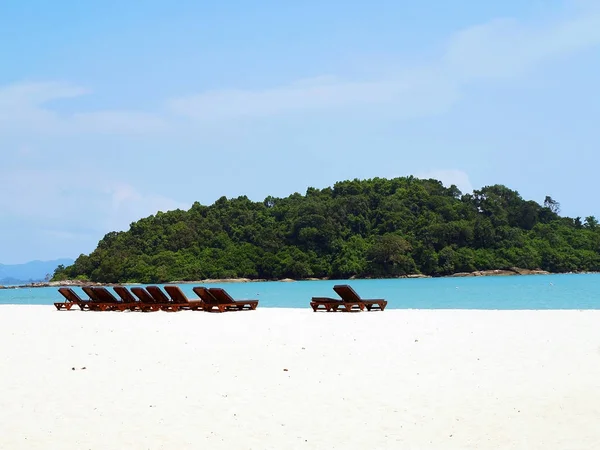View Island Beach Malaysia Langkawi Island — Stock Photo, Image
