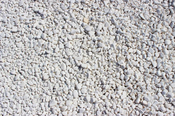 Texture White Stone Gravel Texture — Stock Photo, Image