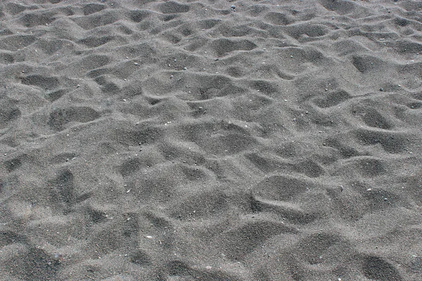 Areia Vulcânica Preta Excelente Textura Para Fundo Semelhante Limalhas Ferro — Fotografia de Stock