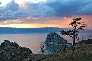 Baykal günbatımı, Olkhon 