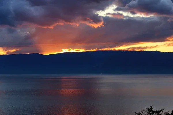 Baykal günbatımı, Olkhon 