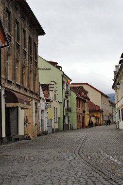 Romanya 'nın Brasov kentinin merkezi