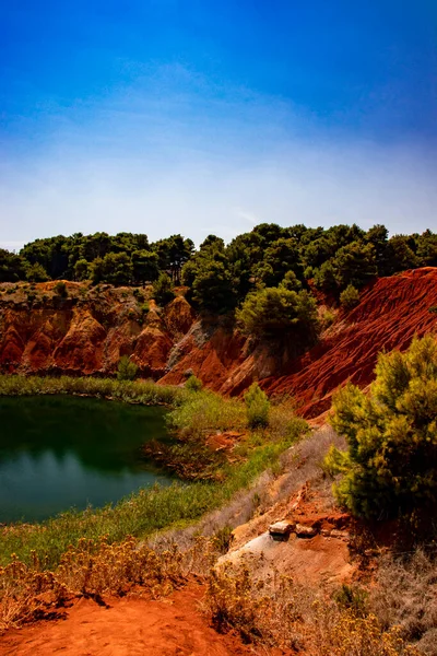 Otranto Boksit Ocağı — Stok fotoğraf