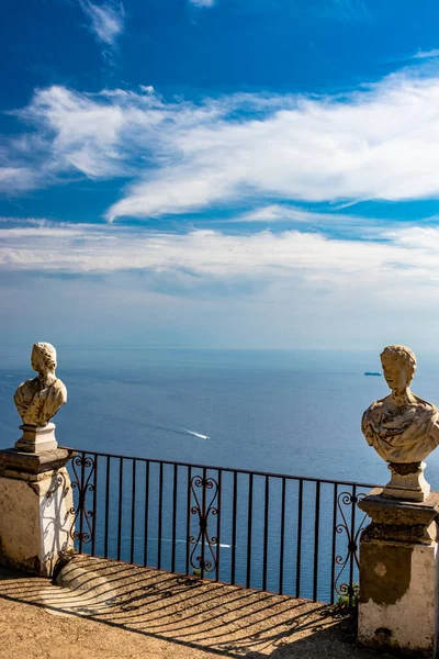 Oktober 2018 Ravello Kampanien Italien Den Spektakulära Panorama Som Kan — Stockfoto